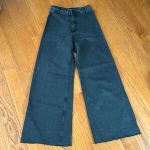 Zara the Marine Straight High Rise Jeans
